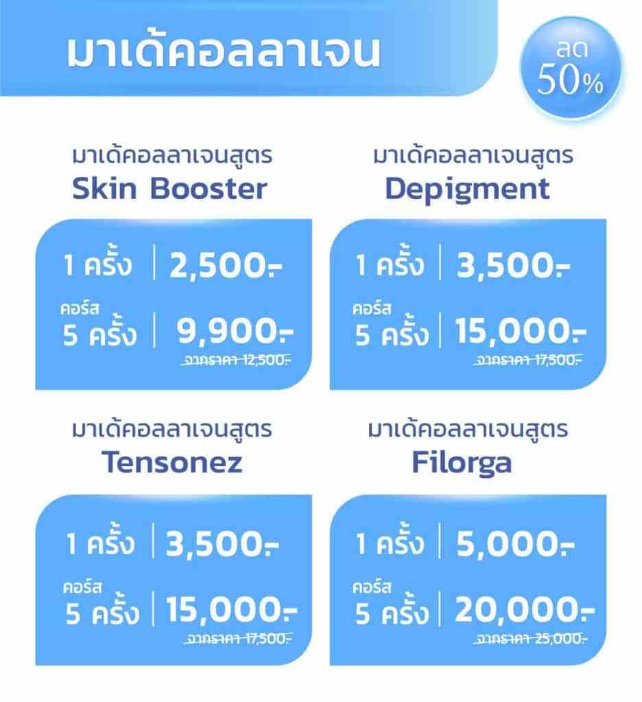 มาเด้คอลลาเจน-ราคา