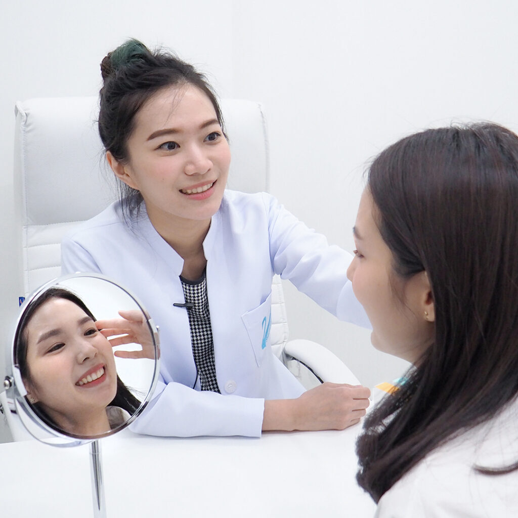 ขั้นตอนการฉีดฟิลเลอร์ขมับ หมอแพร